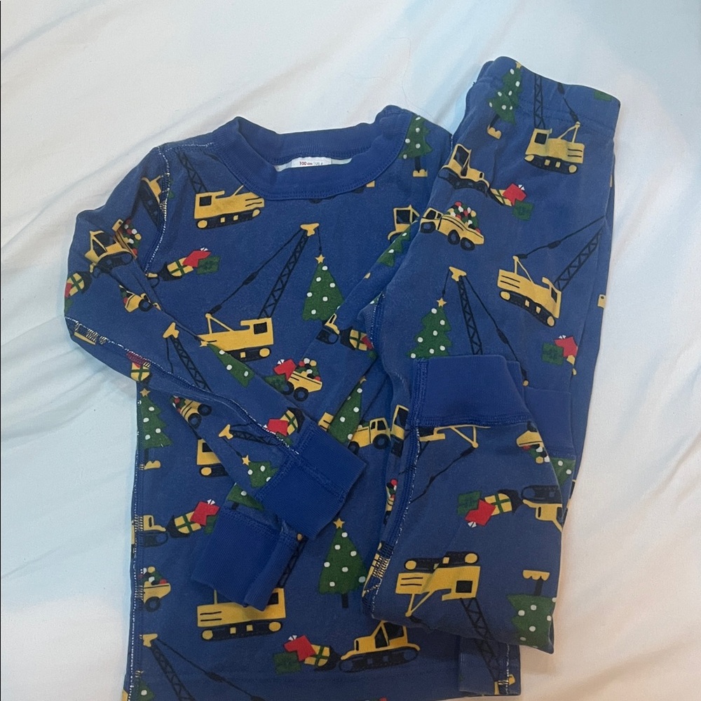 Hanna Andersson Kids Construction Pajama Set